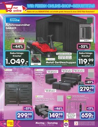 Netto Marken-Discount Gartenmöbel im Prospekt 