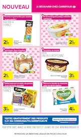 Promos Fromage dans le catalogue "LES NOUVEAUTÉS" de Carrefour Fromage en promo dans le catalogue Carrefour à la page 3
