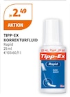 Korrekturfluid Rapid von Tipp-Ex im aktuellen Müller Prospekt