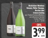 Silvaner im Angebot bei E center in Bamberg Silvaner Angebote von Becksteiner Weinhaus bei E center Bamberg für 3,99 €