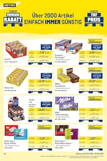 Ritter Sport im METRO Prospekt "Wochenengebote Händler + Gewinnspiel + Monats Mix" mit 28 Seiten (Ludwigshafen (Rhein))