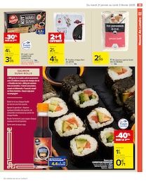 Offre Algues Sushis dans le catalogue Carrefour du moment à la page 27