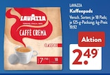 Lavazza im ALDI SÜD Prospekt Kaffeepads von Lavazza im aktuellen ALDI SÜD Prospekt für 2,49 €