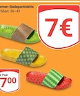 Aktuelles Damen-Badepantoletten Angebot bei GLOBUS in Jena ab 7,00 €