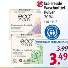 Waschmittel von Eco Freude im aktuellen Rossmann Prospekt für 3.49€