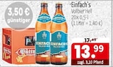 Getränke Quelle WVG Rotta - Vollbier Hell Angebot im Prospekt Vollbier Hell bei Getränke Quelle WVG im Rotta Prospekt für 13,99 €