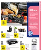 Appareil Raclette Angebote im Prospekt "GOÛTONS AU MEILLEUR DE LA CUISINE" von Carrefour auf Seite 19