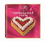 Erdbeerherztorte von Für Dich für 6,49 € bei Lidl im Angebot Erdbeerherztorte von Für Dich im aktuellen Lidl Prospekt