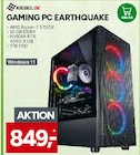 Gaming PC Earthquake Angebote von Kiebel bei Marktkauf Coburg für 849,00 €