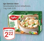Gemüse-Ideen von Iglo im aktuellen GLOBUS Prospekt