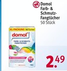 Farb- & Schmutz- Fangtücher Angebote von Domol bei Rossmann Hamm für 2,49 €
