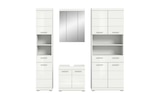 Badmöbel-Set SCHLOONSEE 4 teilig bestehend aus: Hochschrank schmal WBU Spiegelschrank Hochschrank breit Schloonsee im aktuellen Höffner Prospekt für 709,00 €