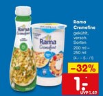 Cremefine im Angebot bei Netto Marken-Discount in Mönchengladbach Cremefine Angebote von Rama bei Netto Marken-Discount Mönchengladbach für 1,00 €