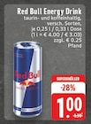 Energy Drink im Angebot bei EDEKA in Niederkassel Energy Drink Angebote von Red Bull bei EDEKA Niederkassel für 1,00 €