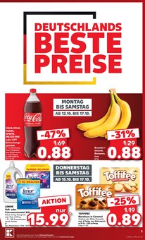 Coca Cola im aktuellen Kaufland Prospekt (Augsburg) Coca Cola im Kaufland Prospekt "Hier bin ich richtig" mit 80 Seiten (Augsburg)