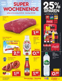 Volvic im Netto Marken-Discount Prospekt "Aktuelle Angebote" mit 64 Seiten (Freiberg)