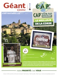 Géant Casino Catalogue "Le meilleur de la Corse", 8 pages, Aix-en-Provence,  10/05/2022 - 22/05/2022