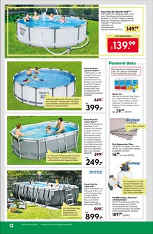 Schwimmbecken im BayWa Bau- und Gartenmärkte Prospekt "Hier bin ich gern" mit 24 Seiten (Würzburg)