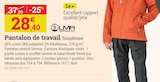 Espace Emeraude Guingamp - Promo Pantalon de travail Souplesse Promo Pantalon de travail Souplesse à 28,40 € dans le catalogue Espace Emeraude à Guingamp