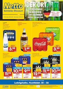 Fanta im aktuellen Netto Marken-Discount Prospekt (Mannheim) Fanta im Netto Marken-Discount Prospekt "DER ORT, AN DEM DU IMMER AUSGEZEICHNETE PREISE FINDEST." mit 2 Seiten (Mannheim)