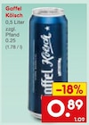 Kölsch im Angebot bei Netto Marken-Discount in Aachen Kölsch Angebote von Gaffel bei Netto Marken-Discount Aachen für 0,89 €