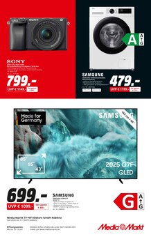 Waschmaschine im MediaMarkt Saturn Prospekt "MEHR WOW NACH UMBAU!" mit 8 Seiten (Koblenz)