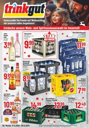 Trinkgut Prospekt für Lehrte mit 8 Seiten Trinkgut Prospekt "Aktuelle Angebote" für Lehrte, 8 Seiten, 11.12.2023 - 16.12.2023