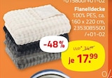 Flanelldecke von  im aktuellen ROLLER Prospekt für 17,99 €