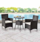 Polyrattan-Sitzgruppe Bayamo von Juskys für 119,99 € bei Netto Marken-Discount im Angebot Polyrattan-Sitzgruppe Bayamo von Juskys im aktuellen Netto Marken-Discount Prospekt
