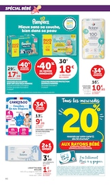 Pampers en promo dans le catalogue Super U à la page 40