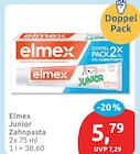 Junior Zahnpasta von elmex für 5,79 € bei budni im Angebot Junior Zahnpasta von elmex im aktuellen budni Prospekt
