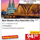 Hotel Köln City im Netto Marken-Discount Prospekt Hotel Köln City von Best Western Plus im aktuellen Netto Marken-Discount Prospekt für 94,50 €