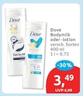 Bodymilk von Dove für 3,49 € bei budni im Angebot Bodymilk von Dove im aktuellen budni Prospekt