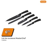 Lot de couteaux - MasterChef en promo chez Action Vandœuvre-lès-Nancy à 6,95 €