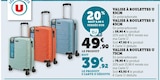Valise à roulettes 53CM - U dans le catalogue Super U