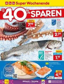 Fisch im Netto Marken-Discount Prospekt "Aktuelle Angebote" mit 62 Seiten (Aachen)