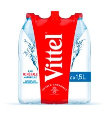 Eau minérale gazeuse - Vittel - Carrefour Eau minérale gazeuse - Vittel dans le catalogue Carrefour "La rentrée encore moins chère"