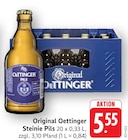 Original Oettinger Steinie Pils Angebote von Oettinger bei EDEKA Saarbrücken für 5,55 €