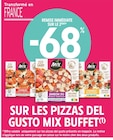 -68% REMISE IMMÉDIATE SUR LE 2ÈME SUR LES PIZZAS DEL GUSTO MIX BUFFET(1) à Intermarché dans Saint-Georges-Nigremont -68% REMISE IMMÉDIATE SUR LE 2ÈME SUR LES PIZZAS DEL GUSTO MIX BUFFET(1) à Intermarché dans Saint-Georges-Nigremont