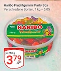 Fruchtgummi Party Box Angebote von Haribo bei GLOBUS Zwickau für 3,79 €