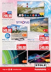 Aktueller Kaufhaus Stolz Prospekt mit Fernseher, "STOLZ. Das Kaufhaus im Norden.", Seite 15