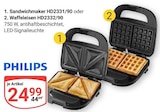 Sandwichmaker HD2331/90 Angebote von Philips bei GLOBUS Maintal für 24,99 €
