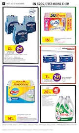Promos Lessive Liquide dans le catalogue "EN GROS, C'EST MOINS CHER" de Intermarché Super Lessive Liquide en promo dans le catalogue Intermarché Super à la page 14