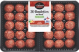 30 boulettes au bœuf - ST CLÉMENT LE BOUCHER en promo chez Aldi 30 boulettes au bœuf - ST CLÉMENT LE BOUCHER dans le catalogue Aldi