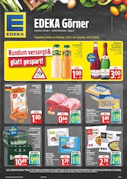 EDEKA Prospekt für Chemnitz mit 32 Seiten EDEKA Prospekt "Wir lieben Lebensmittel!" für Chemnitz, 32 Seiten, 23.02.2026 - 28.02.2026