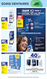 Prix et réduction Oral-B dans le prospectus Carrefour en cours Offre Oral-B dans le catalogue Carrefour du moment à la page 33