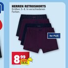 Herren Retroshorts Angebote bei Marktkauf Friedrichshafen für 8,99 €