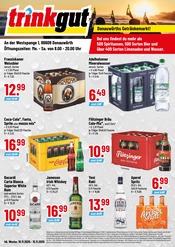 Trinkgut Discounter Prospekt der aktuellen Woche mit 4 Seiten, gültig von 10.11.2025 bis 15.11.2025, in Tapfheim und Umgebung Aktueller Trinkgut Discounter Prospekt in Tapfheim und Umgebung, "Aktuelle Angebote" mit 4 Seiten, 10.11.2025 - 15.11.2025