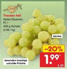 Trauben hell für 1,99 € bei Netto Marken-Discount im Angebot Trauben hell im aktuellen Netto Marken-Discount Prospekt