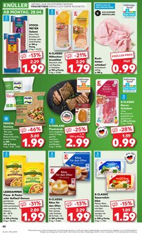 Frosta im Kaufland Prospekt "KNÜLLER" mit 50 Seiten (Wiesbaden)